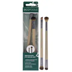 ECOTOOLS - Set de Brochas para Ojos Dúo Mejorador 2Pc