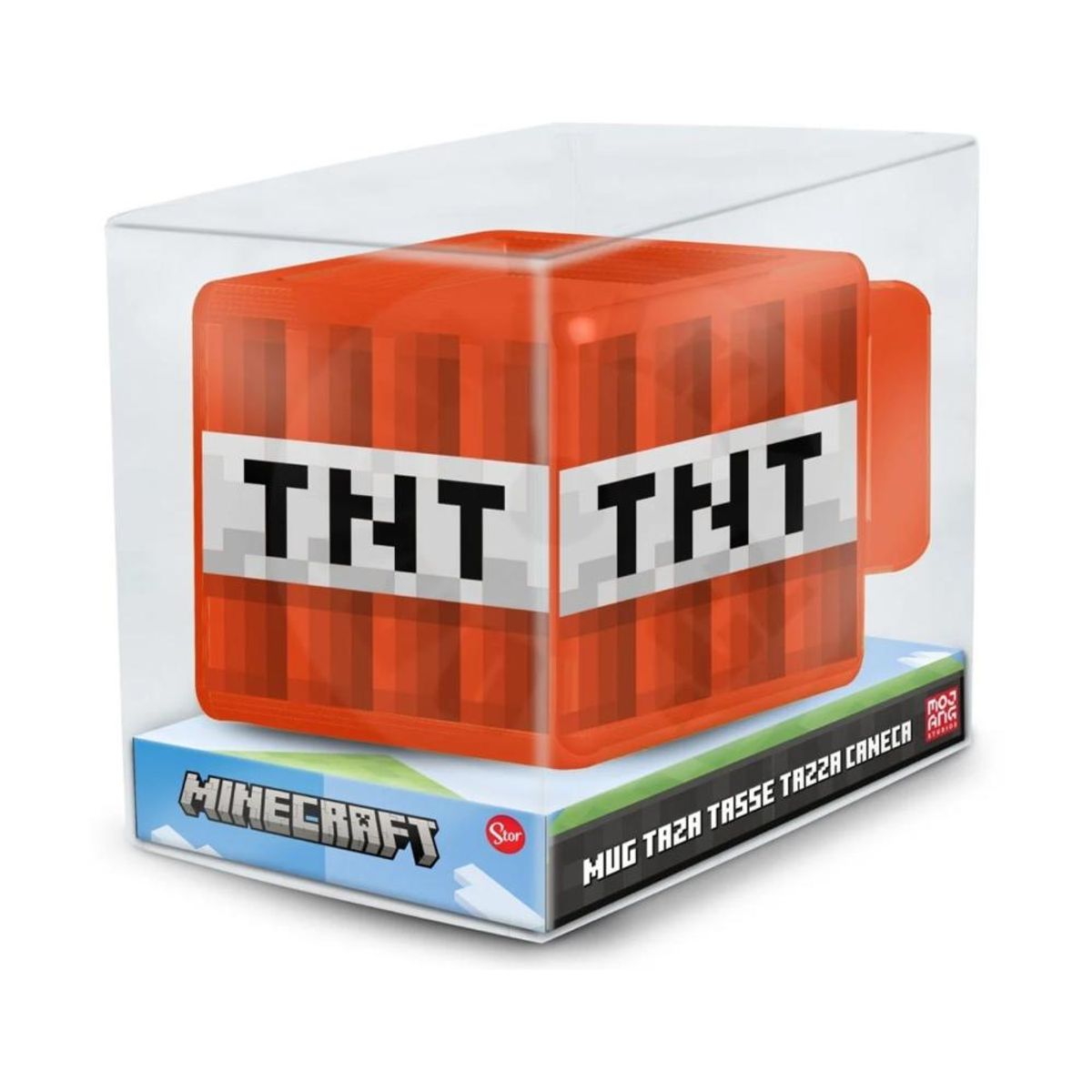 GENERICO - Tazón Minecraft - TNT Cerámica 3D 320 ml