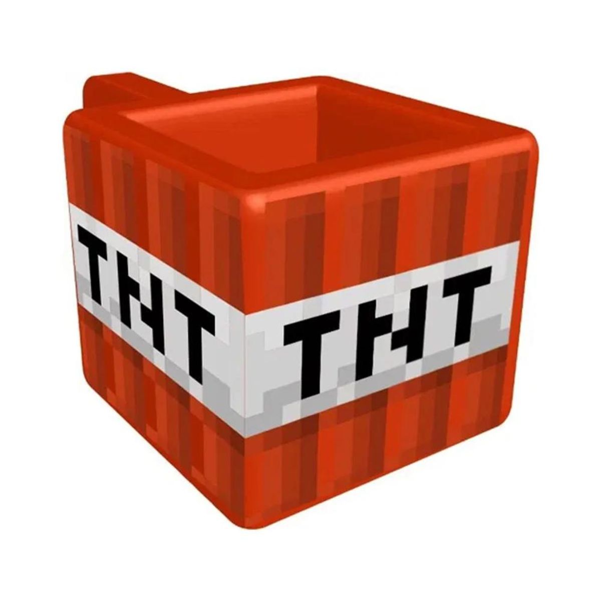 GENERICO - Tazón Minecraft - TNT Cerámica 3D 320 ml