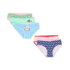 MOTA - Bikini Algodón niña Pack 5