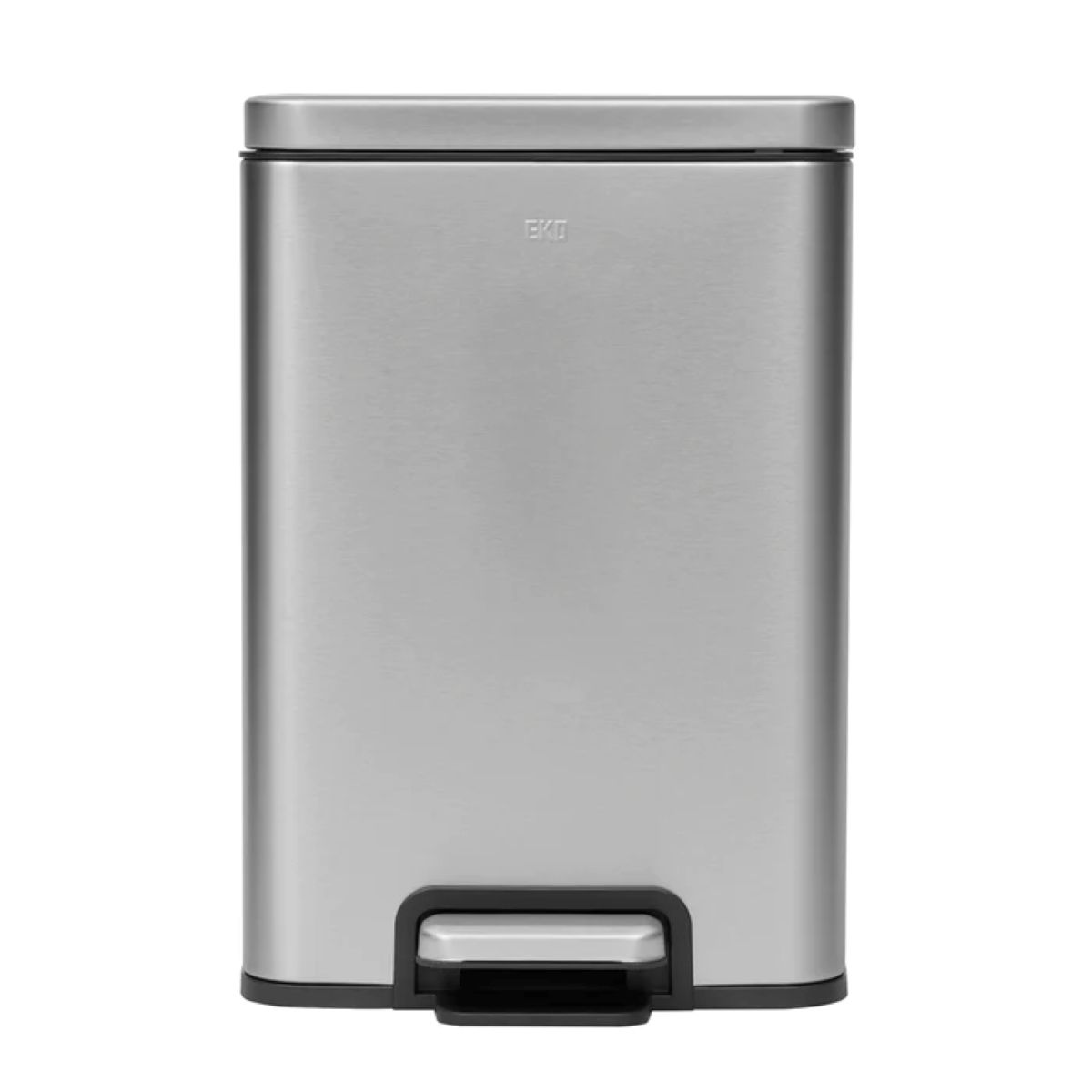 EKO - Basurero Eko Madison Rectangular Pedal SS 12L