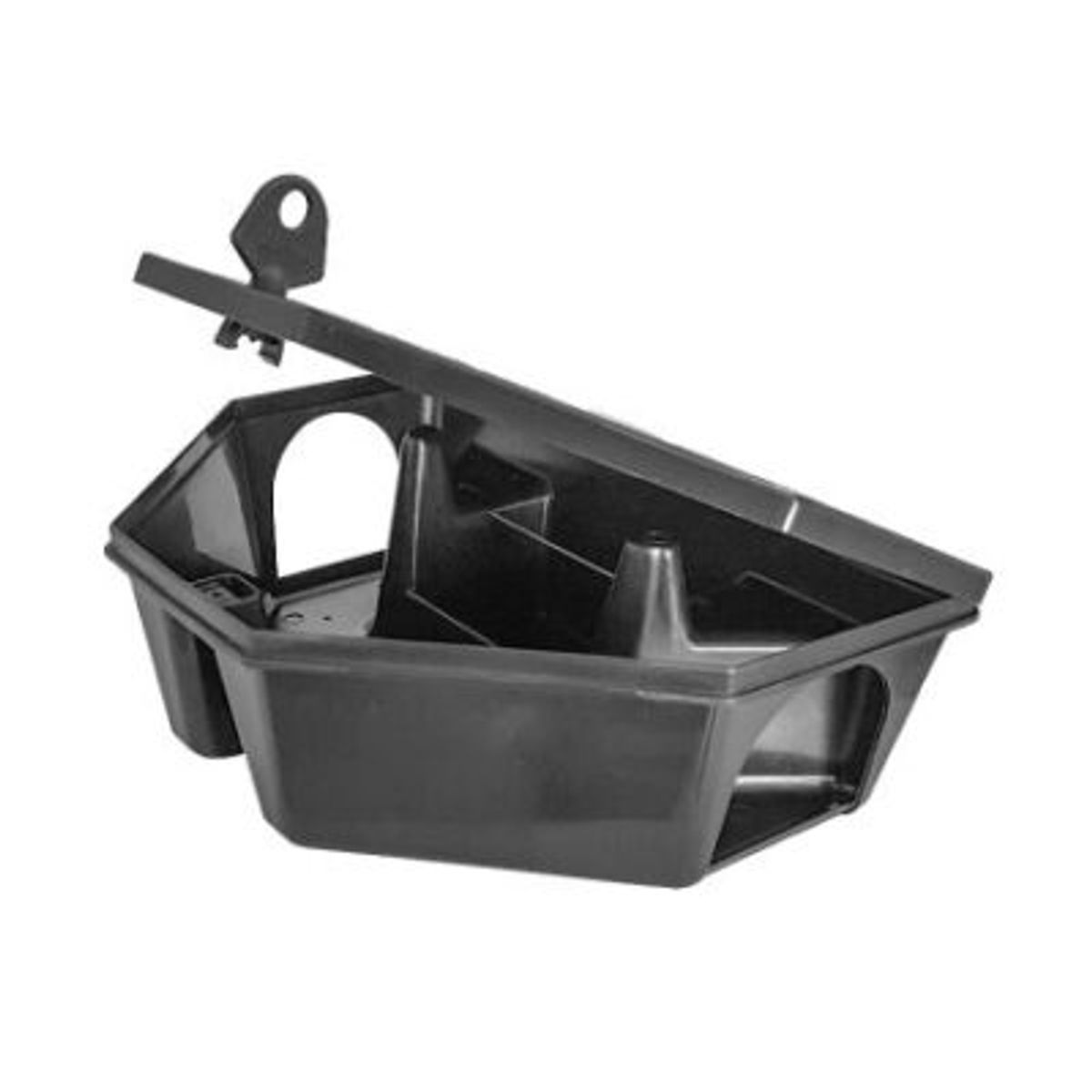 GENERICO - Pack 8 Trampas Ratones Caja Cebadera Ratox 3 Bioseguridad Con Llave