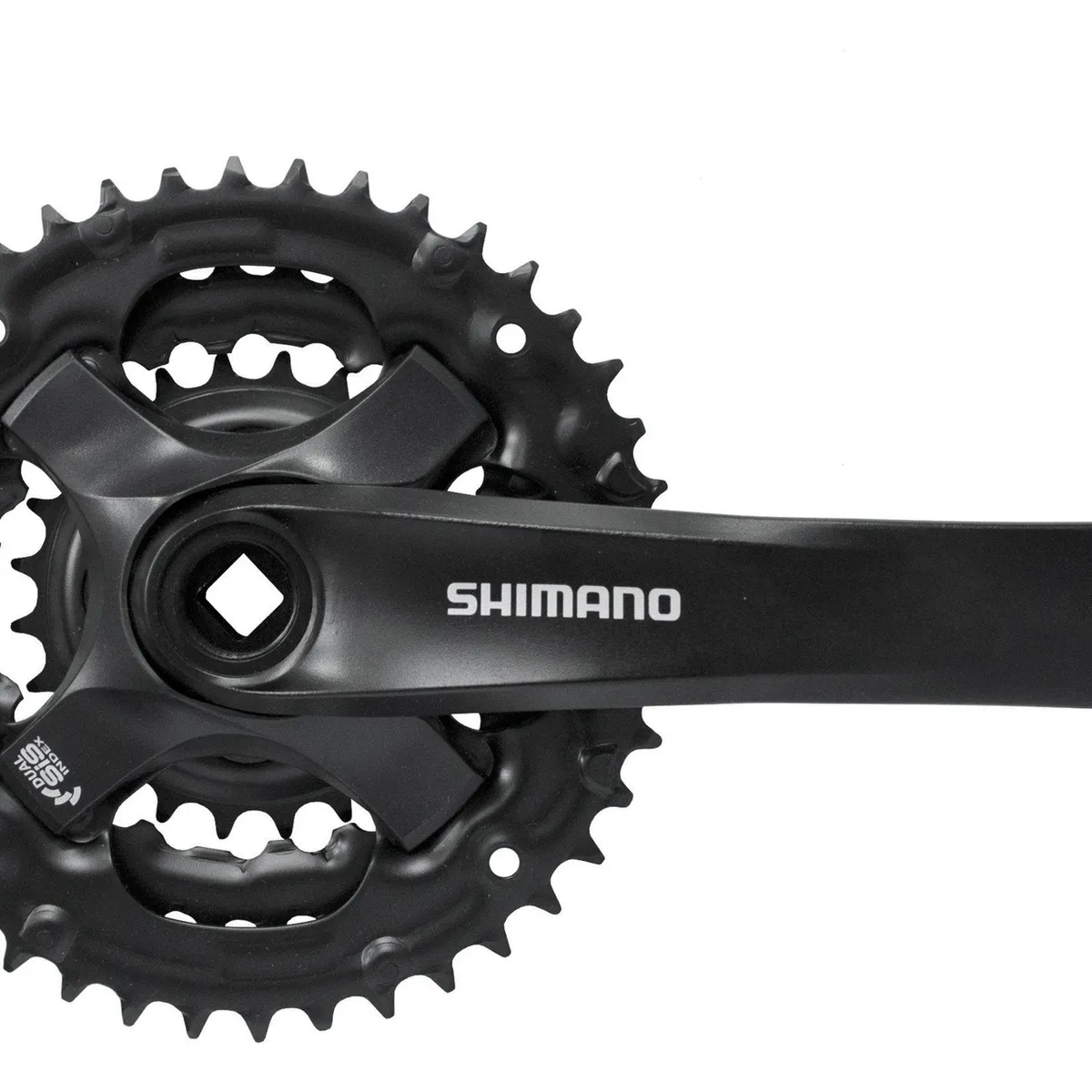 SHIMANO - Volante Shimano Fc-ty501 6/7/8v, 170mm, 42x34x24t Negro (en