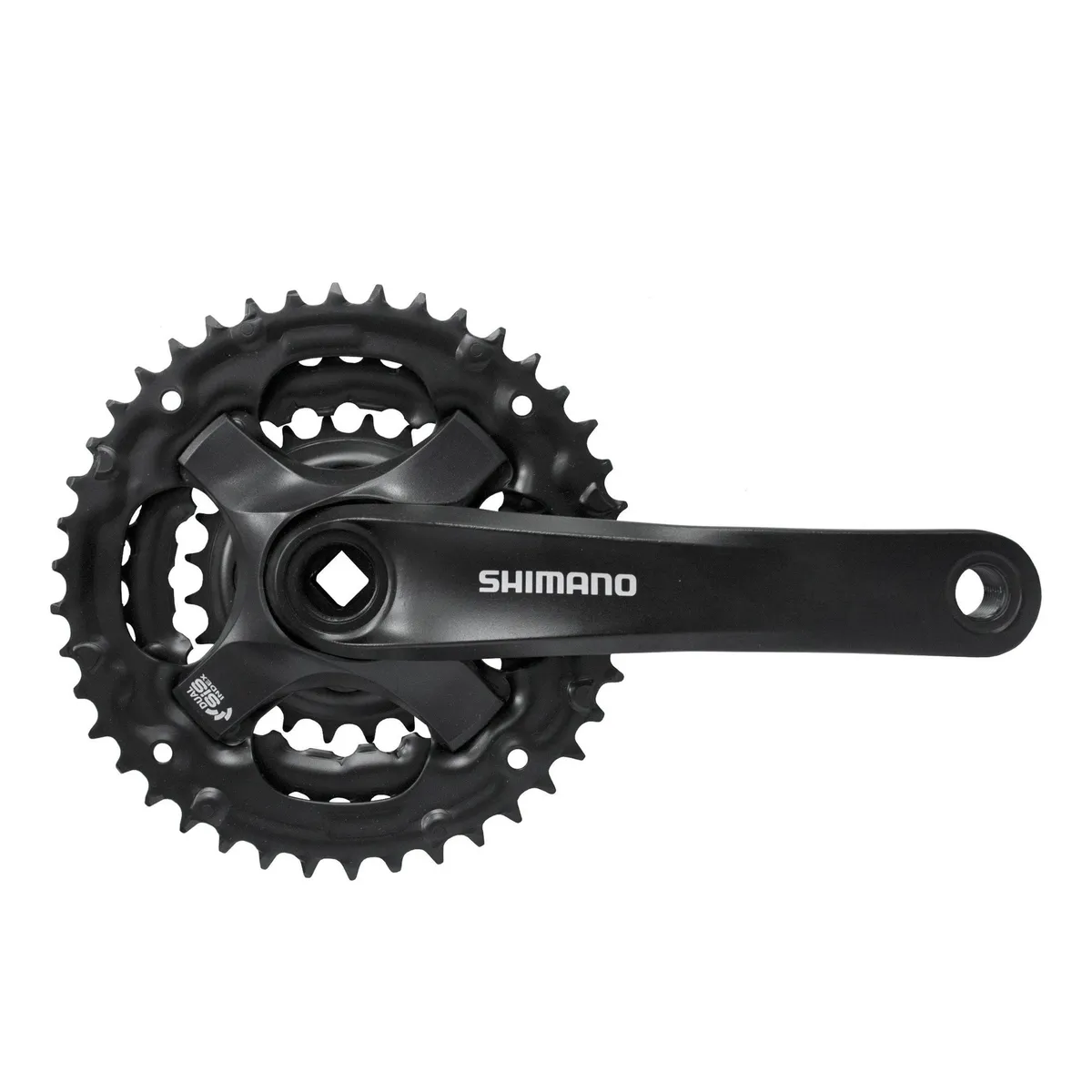 SHIMANO - Volante Shimano Fc-ty501 6/7/8v, 170mm, 42x34x24t Negro (en