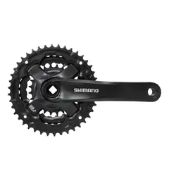 SHIMANO - Volante Fc-ty501 6/7/8v, 170mm, 42x34x24t Negro (en