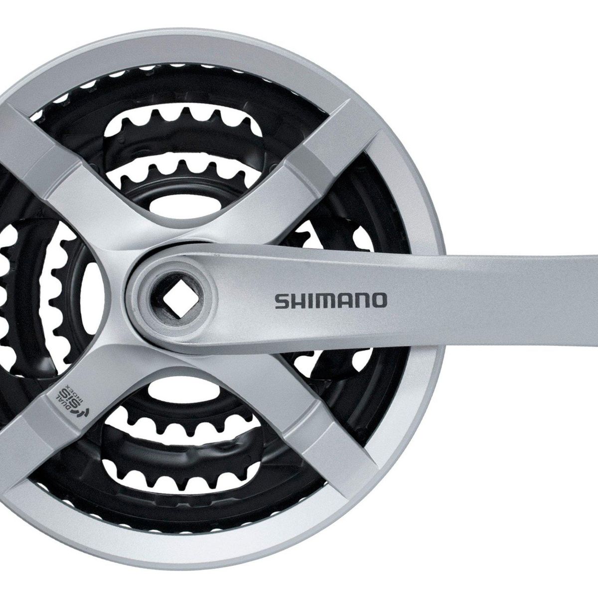 SHIMANO - Volante Shimano Fc-ty501 6/7/8v, 170mm, 42x34x24t Gris
