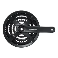 SHIMANO - Volante Fc-ty501 6/7/8v, 170mm, 48x38x28t Negro (en