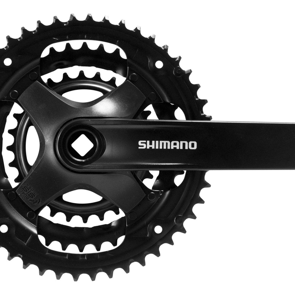 SHIMANO - Volante Shimano Tourney Fc-ty301 6/7/8v.170mm (en Bolsa)