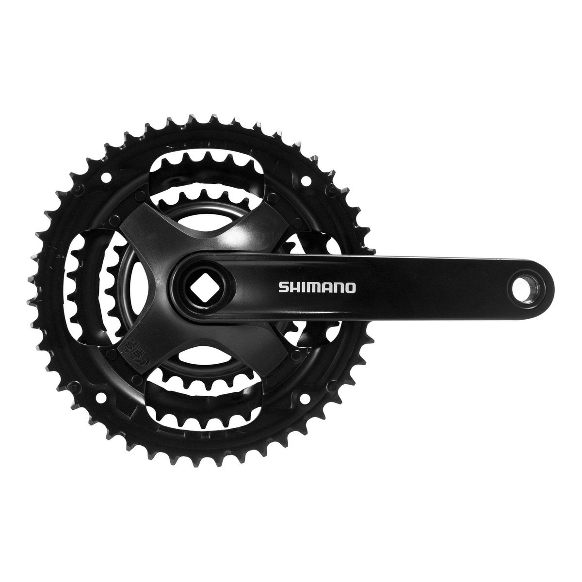 SHIMANO - Volante Shimano Tourney Fc-ty301 6/7/8v.170mm (en Bolsa)