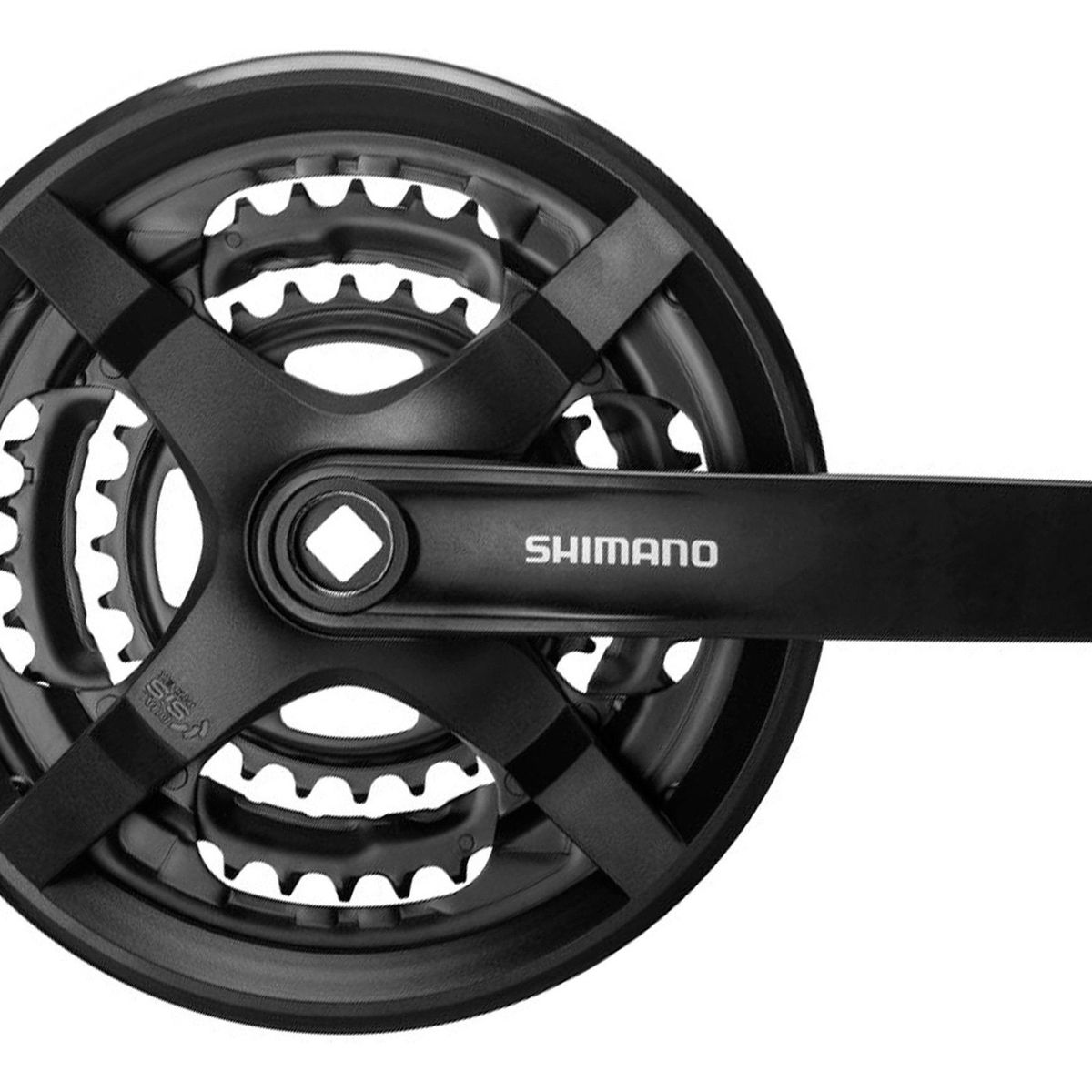 SHIMANO - Volante Shimano Tourney Fc-ty301 48 X 38 X 28t