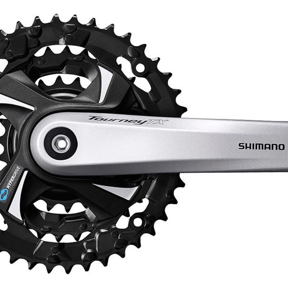 SHIMANO - Volante Shimano Tourney Tx 7/8 Velocidades 48x38x28d 175mm