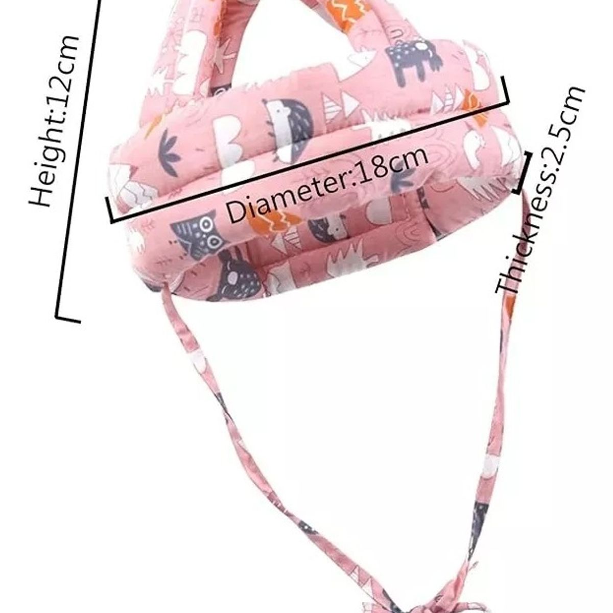 GENERICO - Casco Gorro Protector Alcolchado Anti Golpes Para Bebe