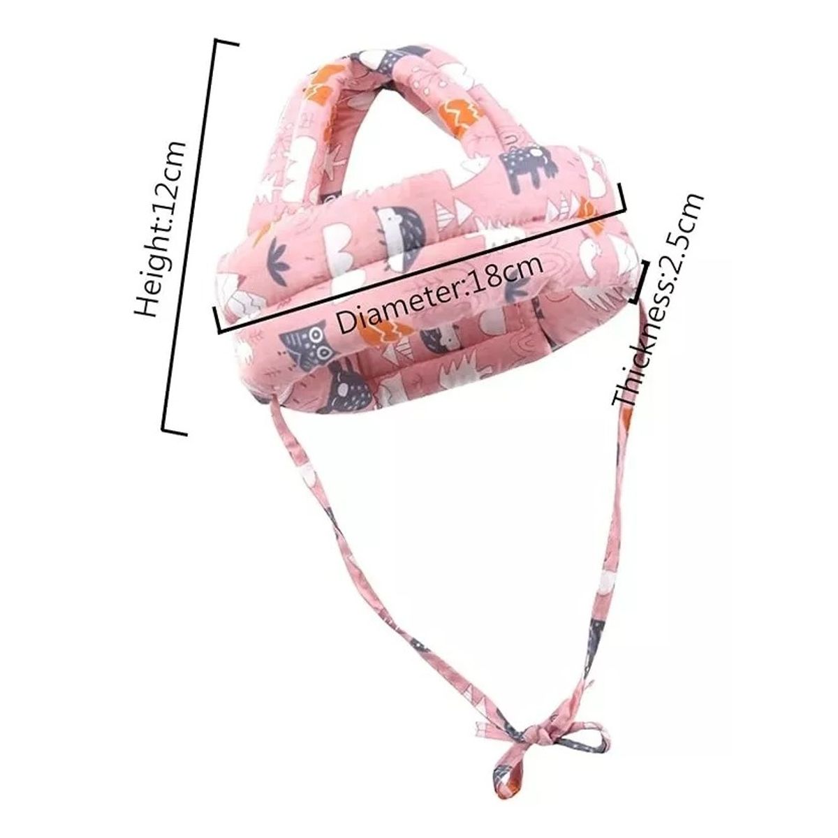 GENERICO - Casco Gorro Protector Alcolchado Anti Golpes Para Bebe