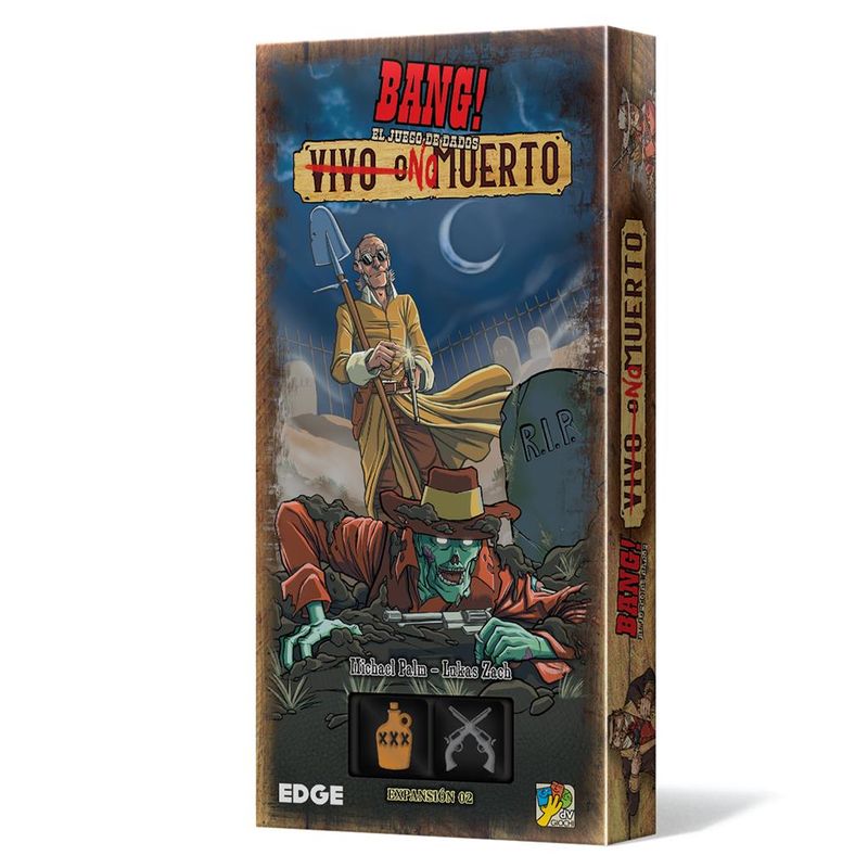 EDGE - Bang El Juego De Dados - Vivo O No Muerto - Juego De Mesa
