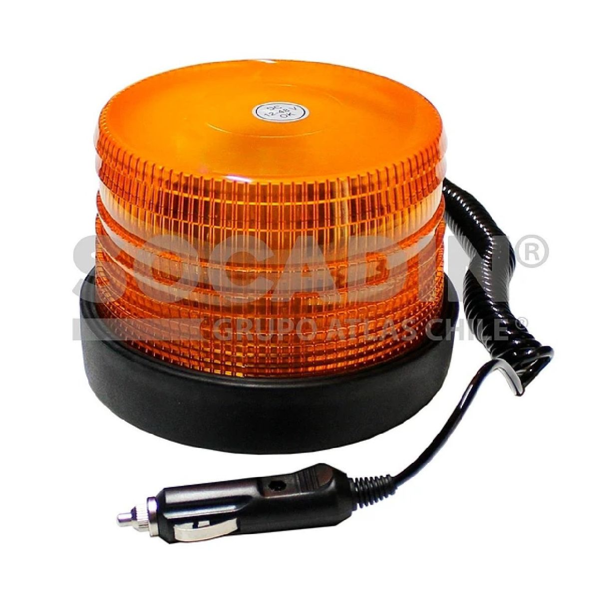 CRONOS - Baliza Magnética Ámbar Vehículos 12-48V