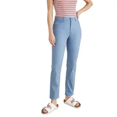 DOCKERS - Jeans Mujer High Slim Fit Celeste