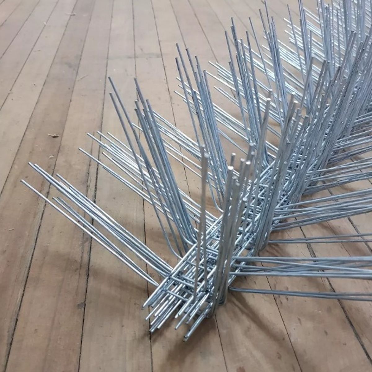 GENERICO - Pack 20mts Puas Antipaloma Alambre Galv