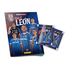 PANINI CHILE - Pack Álbum + 20 Sobres Universidad De Chile - Dale León
