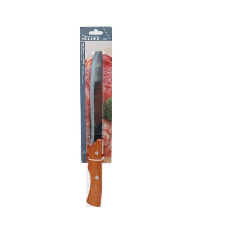 GENERICO - Cuchillo de cocina con mango de madera