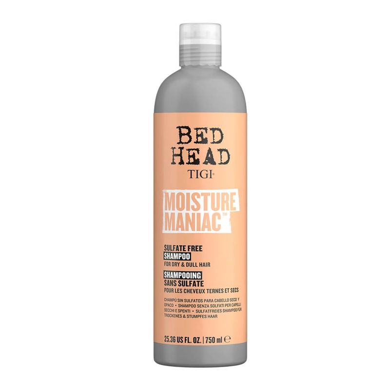 TIGI - TIGI Bed Head Shampoo Moisture Maniac Revitalizante 750ml Cabello Seco