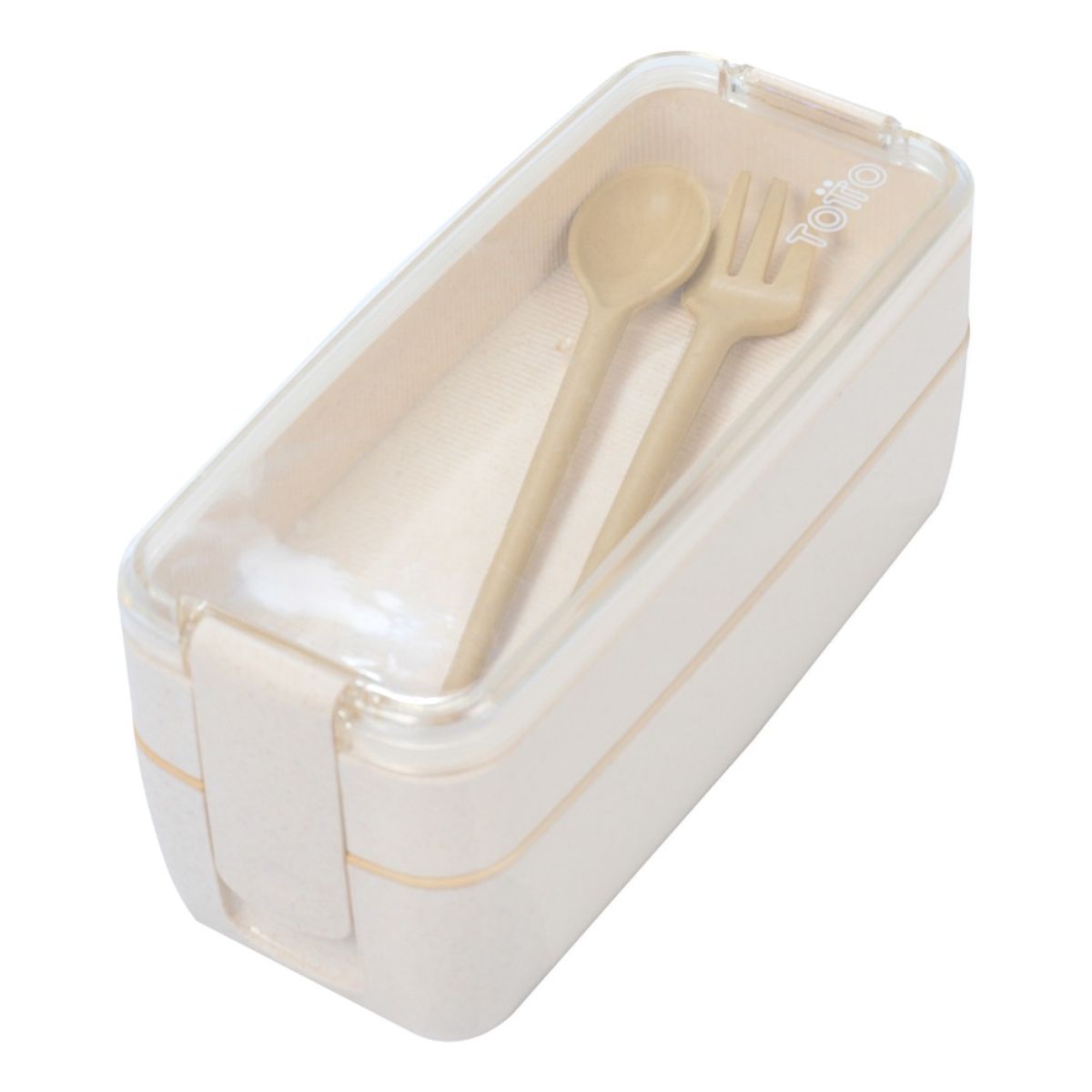 TOTTO - Set 2 Contenedor de Comida Totto Organizador Plastico Taper