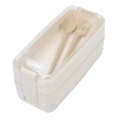 TOTTO - Set 2 Contenedor de Comida Organizador Plastico Taper