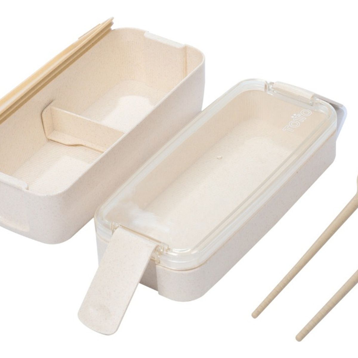 TOTTO - Set 2 Contenedor de Comida Totto Organizador Plastico Taper