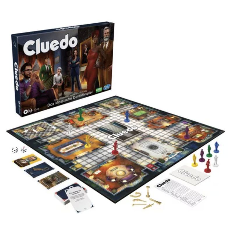 HASBRO - Clue - Juego de Mesa - Hasbro