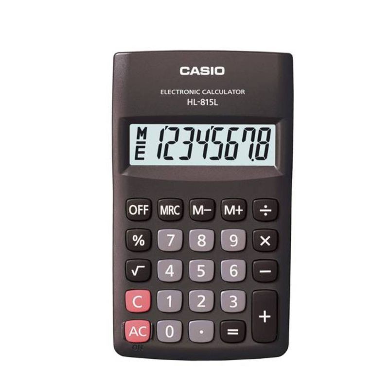 CASIO - Calculadora De Bolsillo Casio HL-815L Negro - Crazygames