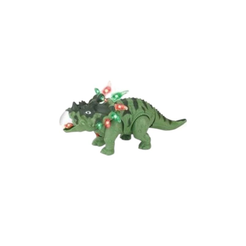 OEM - Juguete Dinosaurio Triceratops Con Luz Sonido Movimiento