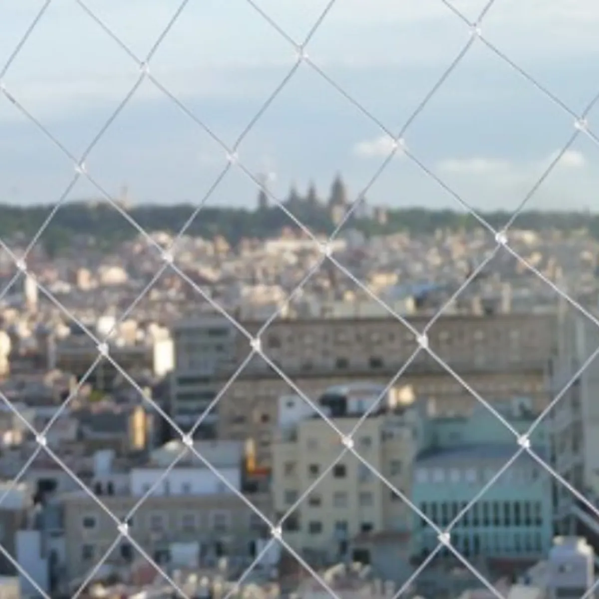 GENERICO - Malla 0.7 Seguridad Balcones Red Nylon 10x100mts