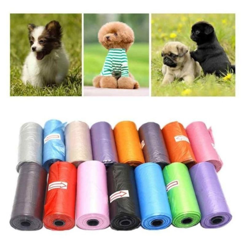 GENERICO - Bolsa Ecologica Desecho De Mascotas 6 Rollos De 15 Bolsas Cu