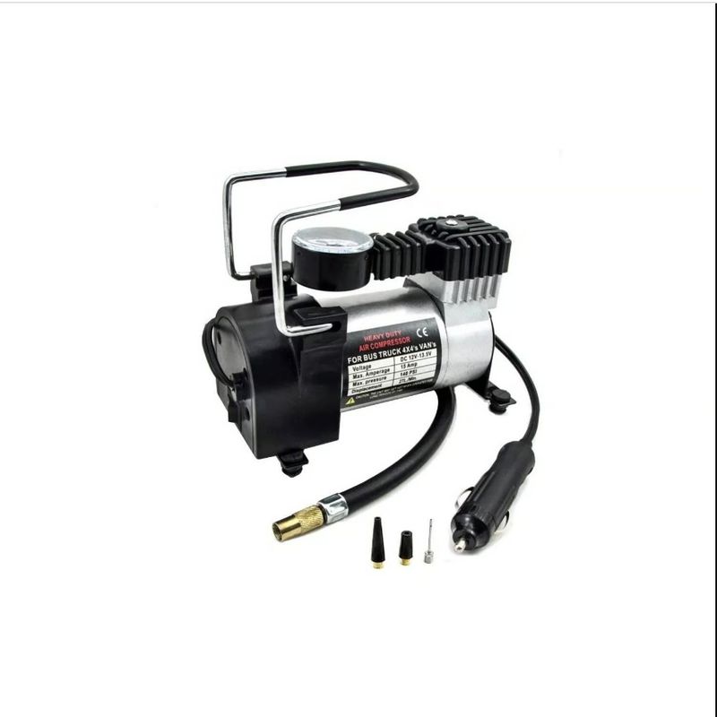 GENERICO - Compresor De Aire 12v Inflador De Neumáticos 140 Psi