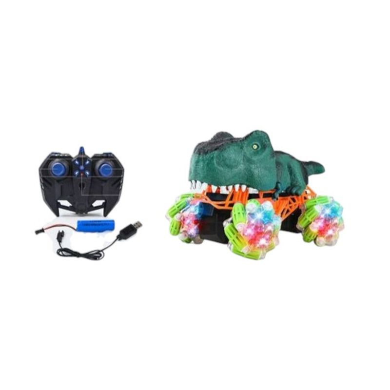 OEM - Dinosaurio Auto Control Remoto Recargable Carro loco Juguete Niño