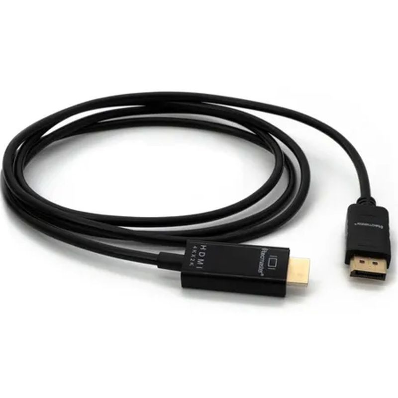 TECMASTER - Cable Displayport macho a HDMI macho 4k 1.8m TM-100529