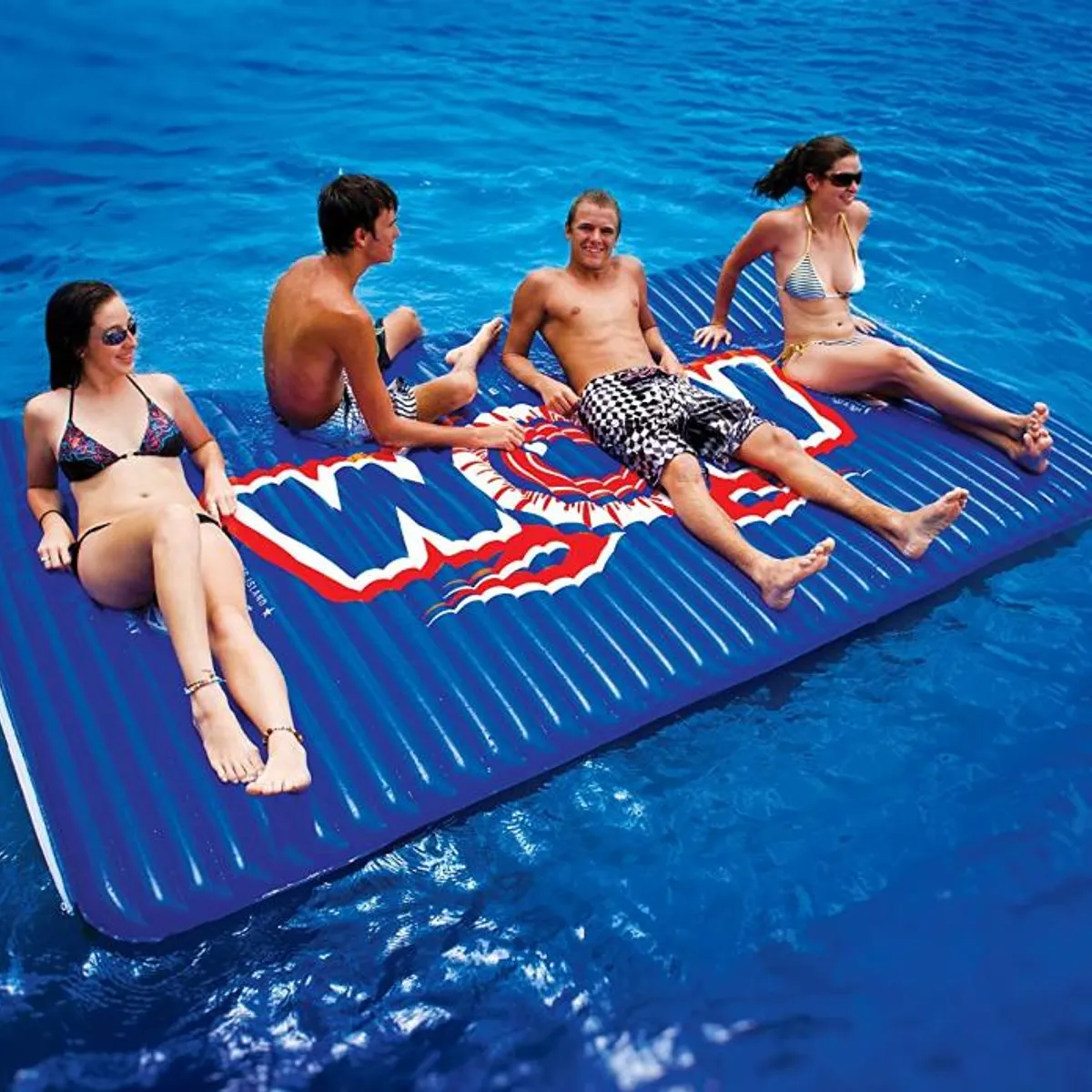 GENERICO - Wow Flotador Muelle Water Walkway 4 personas - Azul