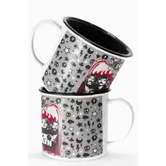 S/M - Taza Lechero Enlozado Black Sabbath