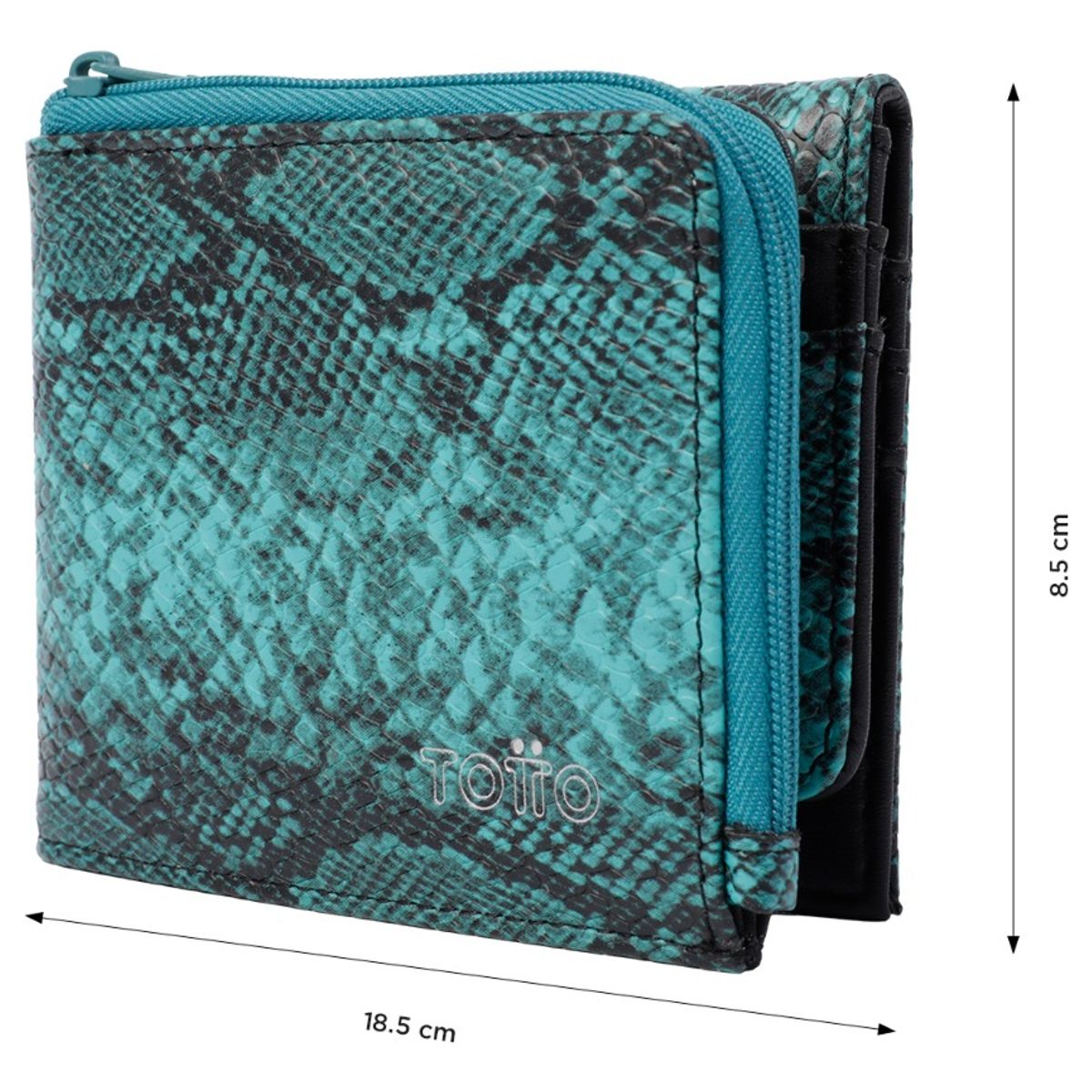 TOTTO - Totto Billetera Tarjetero RFID Hombre Blocker Grande Ind002