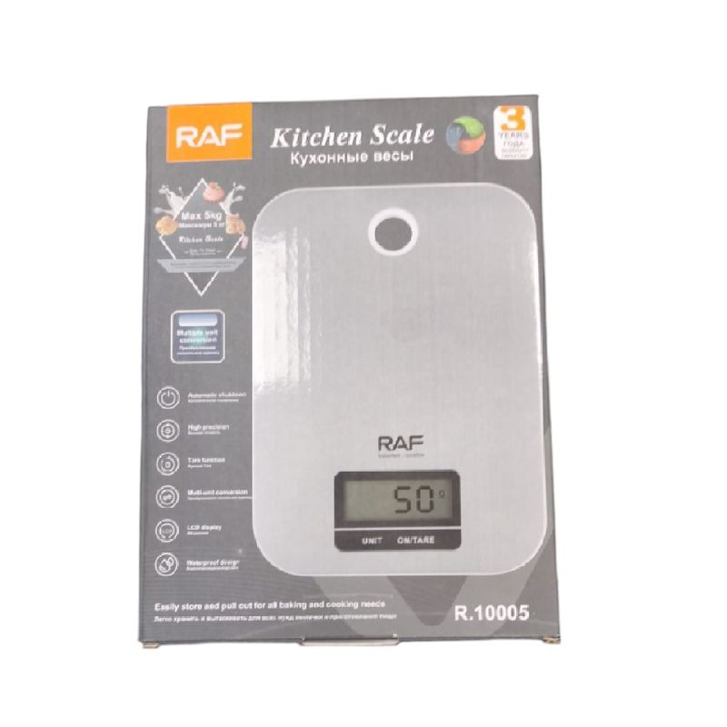 ANGELES DEL HOGAR - Bascula Digital Gramera Cocina Balanza  Alimentos RAF 10005