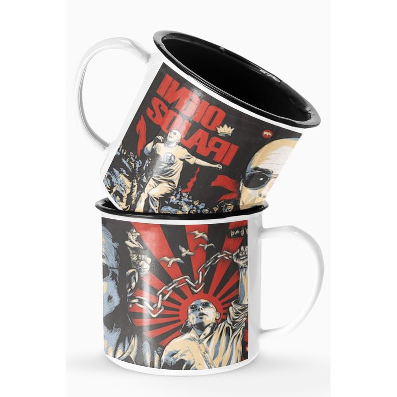 S/M - Taza Lechero Enlozado Indio Soalri