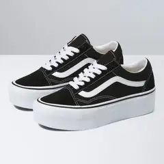VANS - Zapatilla Mujer Ua Old Skool Stackform S/C Negro