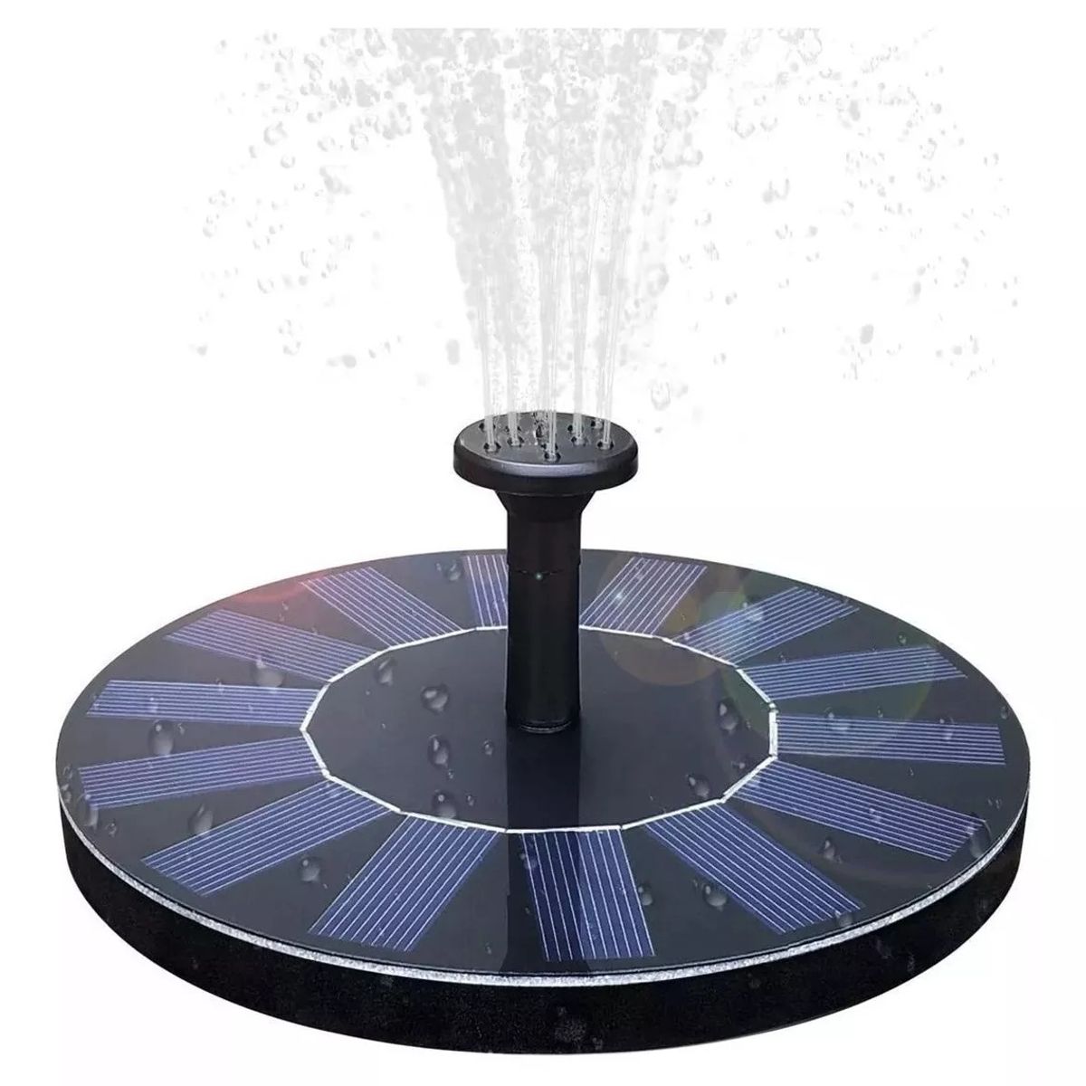 GENERICO - Fuente De Agua Solar Bomba Riego Piscina Aspersores