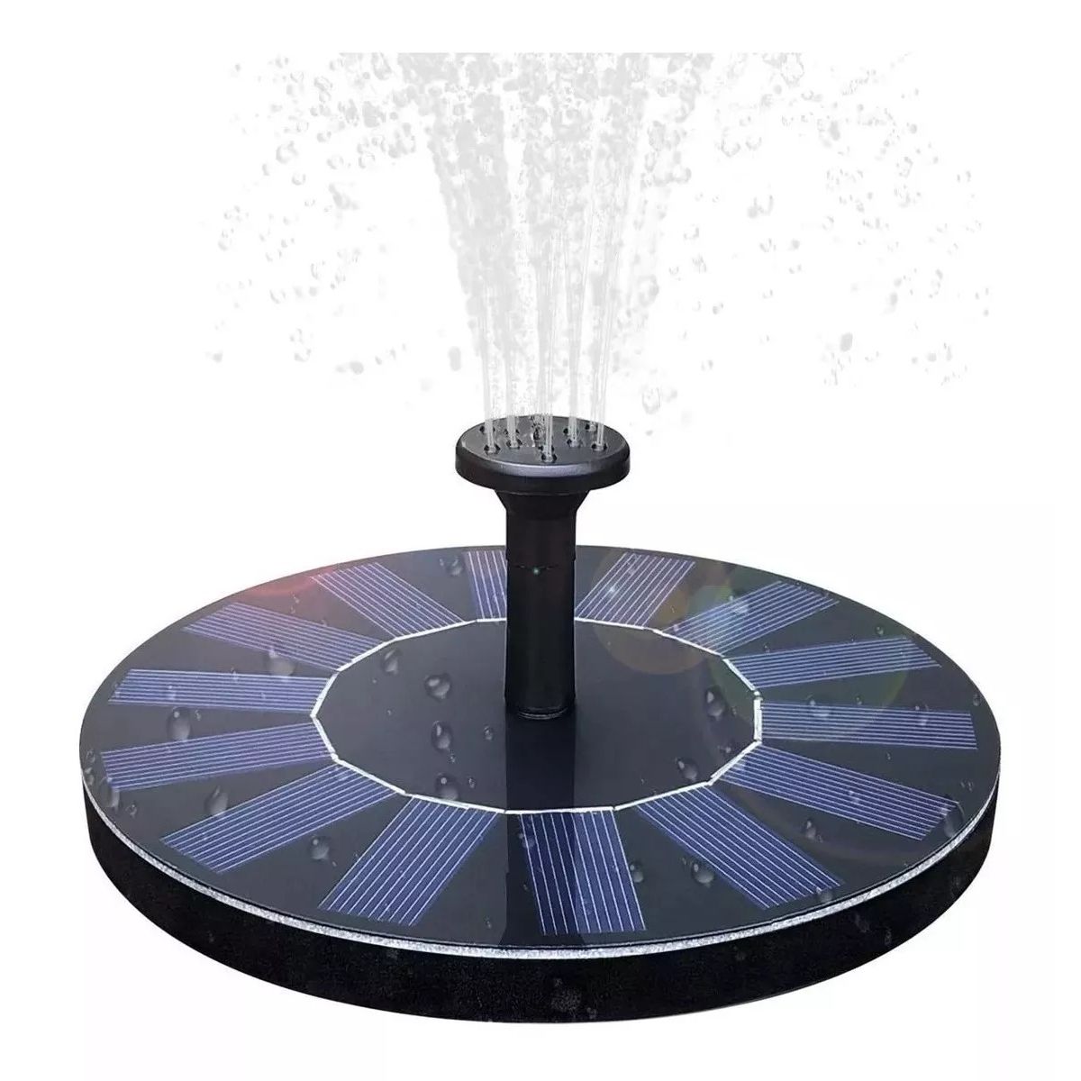 GENERICO - Fuente De Agua Solar Bomba Riego Piscina Aspersores