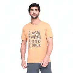 WEINBRENNER - Polera Hombre Lircay Beige