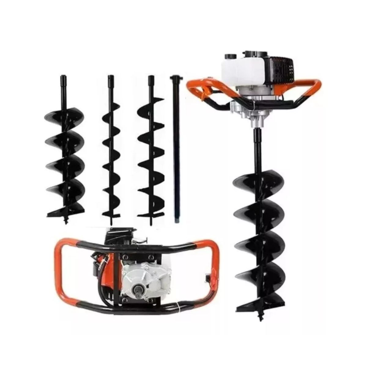 GENERICO - Ahoyador Barreno 63cc + 3 Brocas + Extension - Lic Japones