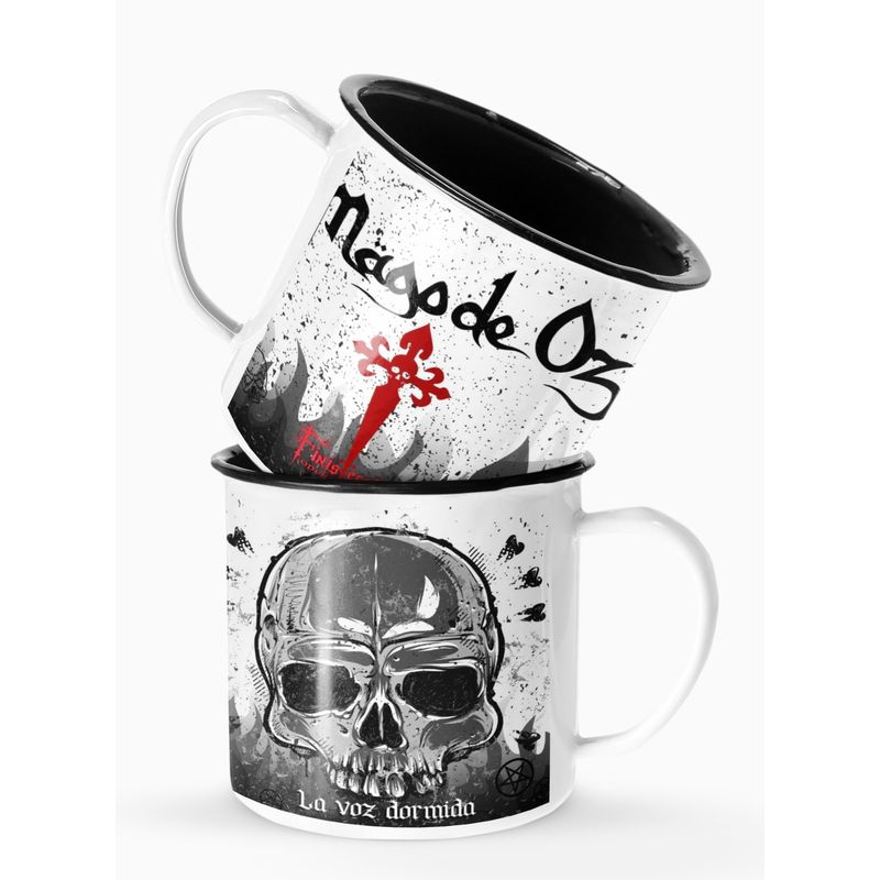 S/M - Taza Lechero Enlozado Mago De Oz