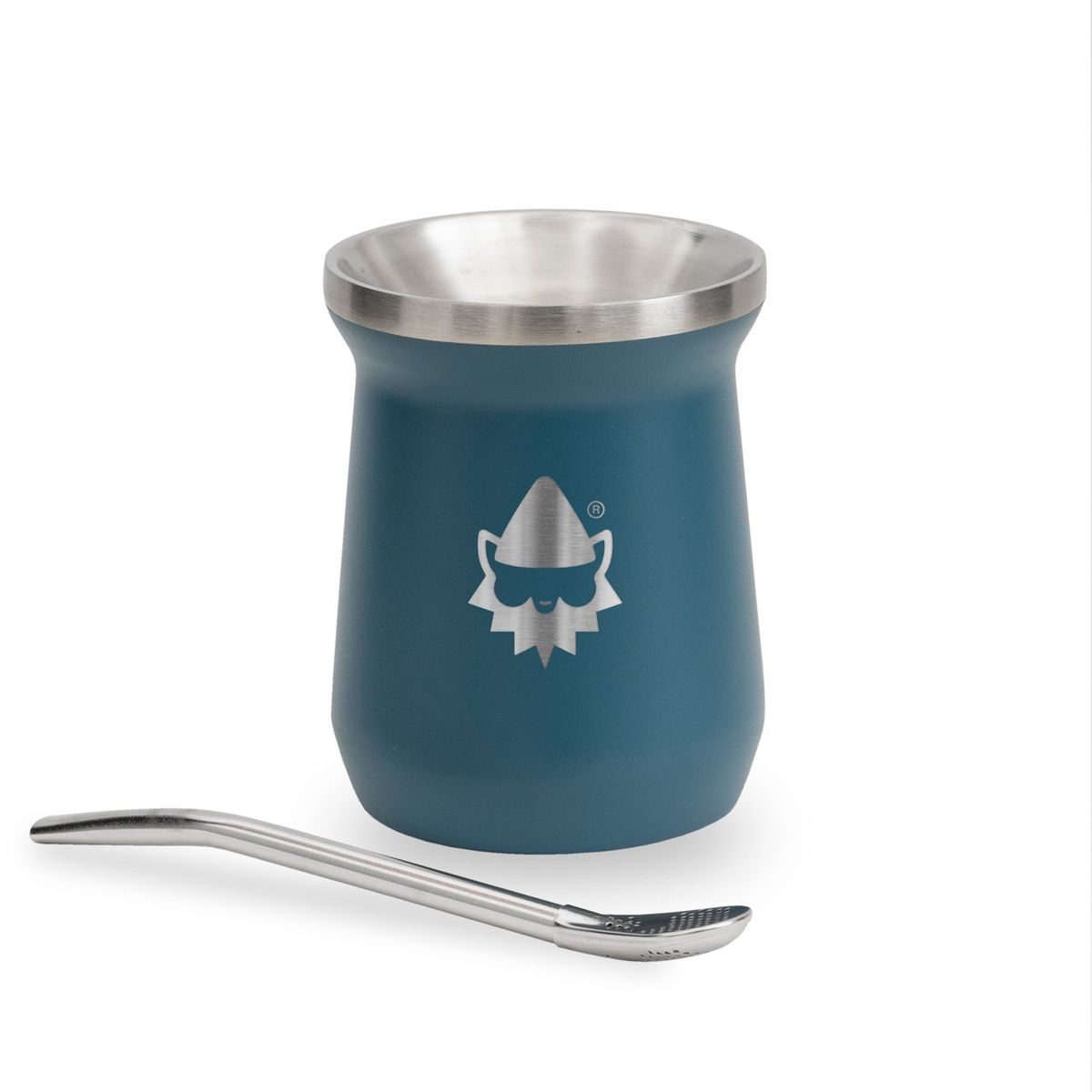 GNOMO - Mug Mate Térmico 236ml Petrol Blue Gnomo