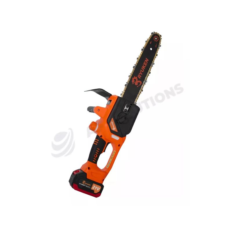 GENERICO - Motosierra Inalámbrica 2 Baterías 1200w Brushless Ryuken