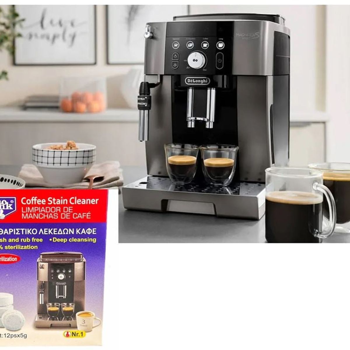 GENERICO - Pastillas Efervescentes Limpieza De Máquina Cafetera