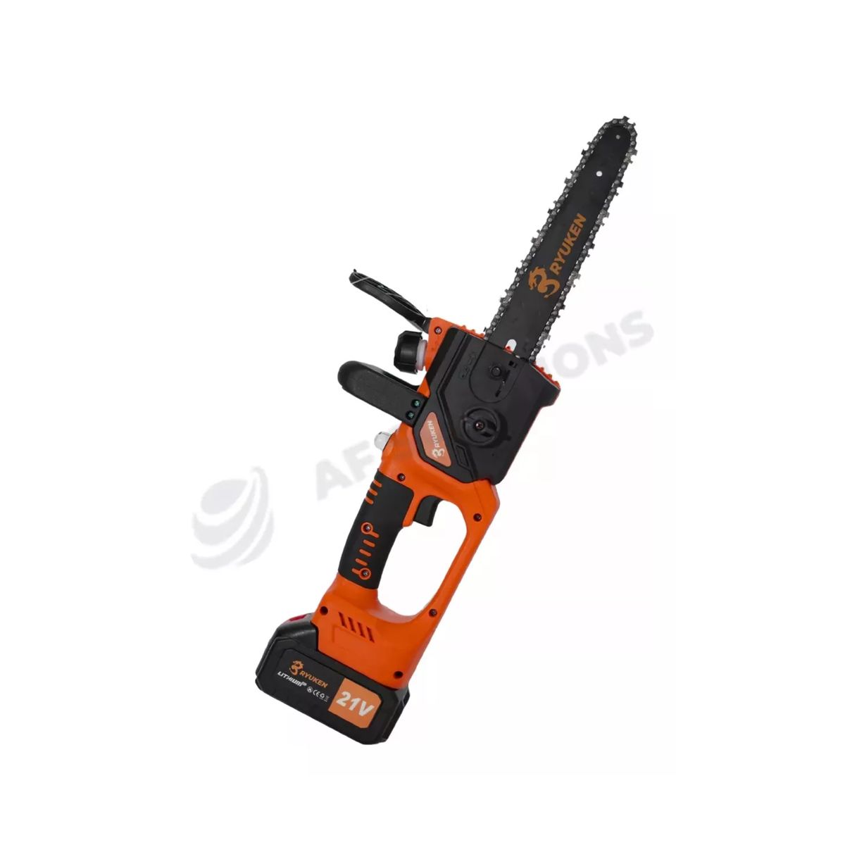 GENERICO - Motosierra Inalámbrica 2 Baterías Sin Carbones 1000w Ryuken